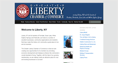 Desktop Screenshot of libertynychamber.com